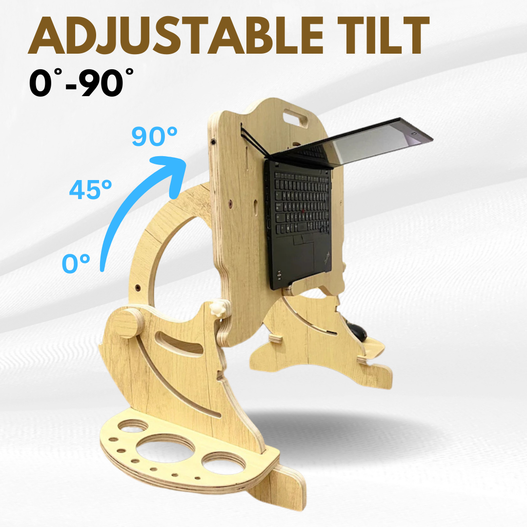 Reclinix™ Laying-Down Laptop Desk
